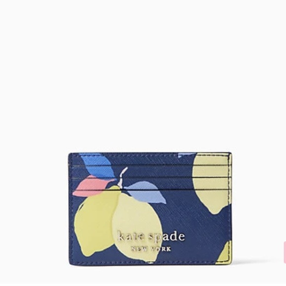 kate spade Handbags - Kate spade ♠️ cameron lemon zest small slim card holder